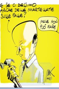 martellate quotidiane sulle palle da parte dei media